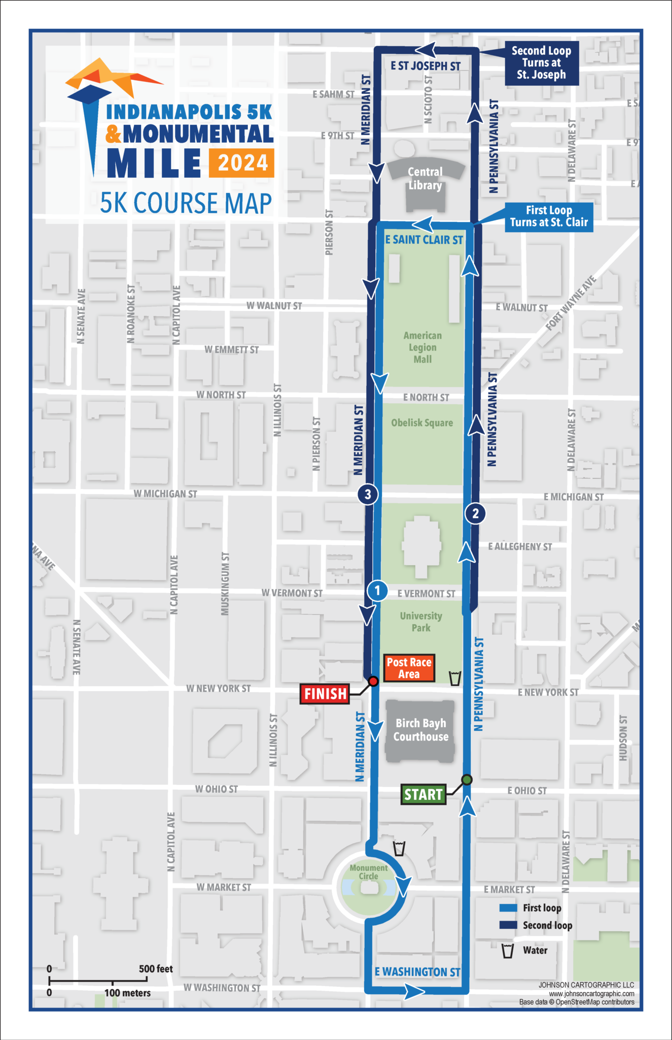 Indianapolis 5K Indianapolis Monumental Mile